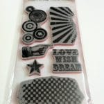 Tim Holtz Visual Artistry Cling Stamps - Grunge Cirque
