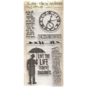 Tim Holtz Visual Artistry Clear Stamps - Lifes Possiblities