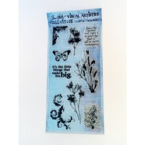 Tim Holtz Visual Artistry Clear Stamps - Nature's Element