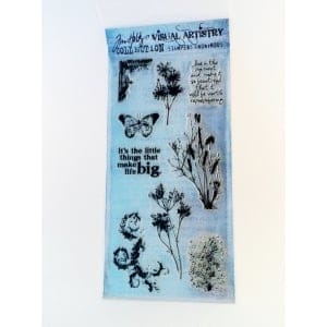 Tim Holtz Visual Artistry Clear Stamps - Nature's Element