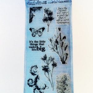 Tim Holtz Visual Artistry Clear Stamps - Nature's Element