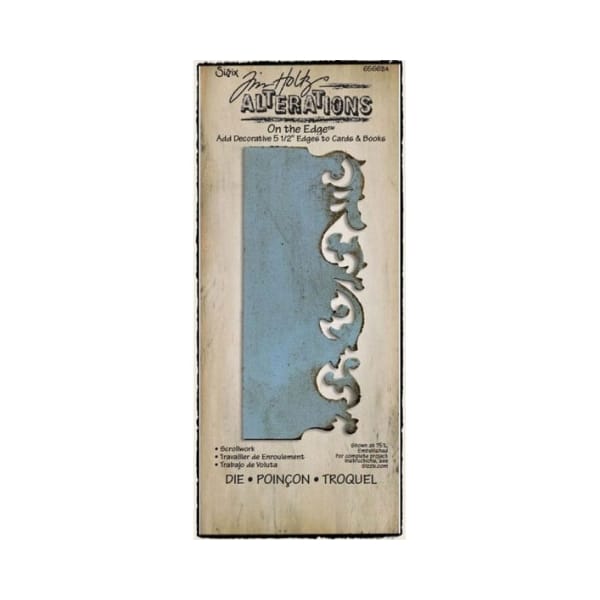 Sizzix On the Edge Die - Scrollwork
