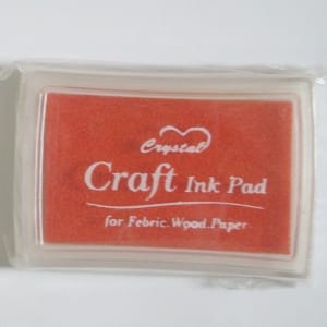 Crystal Craft Ink Pad - Orange