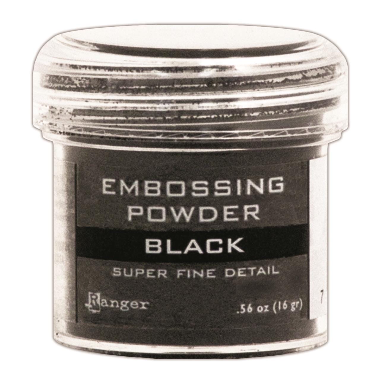 Ranger Embossing Powder - Black (Super Fine Detail) ranger embossing powder super fine black Ranger Embossing Powder - Black (Super Fine Detail)