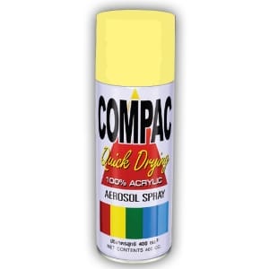 Compac Acrylic Lacquer Spray - Cream