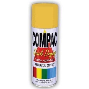 Compac Acrylic Lacquer Spray - Pearl Gold