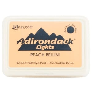 Adirondack Dye Ink Pad Lights - Peach Bellini