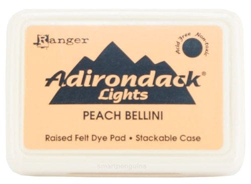 Adirondack Dye Ink Pad Lights - Peach Bellini ALP07258 Adirondack Dye Ink Pad Lights - Peach Bellini