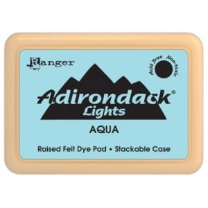 Adirondack Dye Ink Pad Lights - Aqua