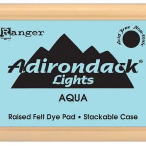 Adirondack Dye Ink Pad Lights - Aqua