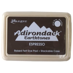 Adirondack Dye Ink Pad Earthtones - Espresso
