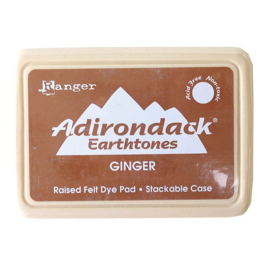 Adirondack Dye Ink Pad Earthtones - Ginger AdirondackGinger Adirondack Dye Ink Pad Earthtones - Ginger