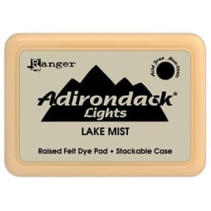 Adirondack Dye Ink Pad Lights - Lake Mist