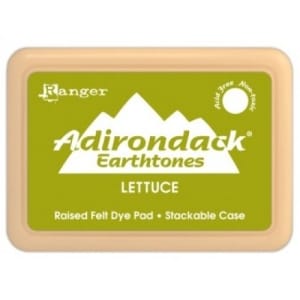 Adirondack Dye Ink Pad Earthtones - Lettuce