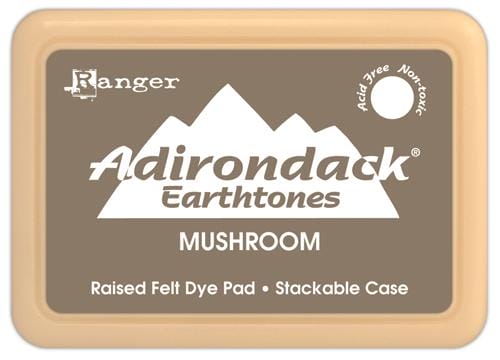 Adirondack Dye Ink Pad Earthtones - Mushroom AdirondackMushroom Adirondack Dye Ink Pad Earthtones - Mushroom