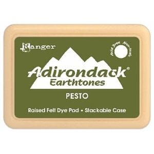 Adirondack Dye Ink Pad Earthtones - Pesto