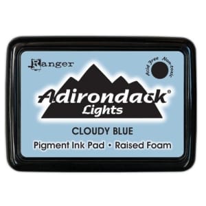 Adirondack Pigment Ink Pad Lights - Cloudy Blue