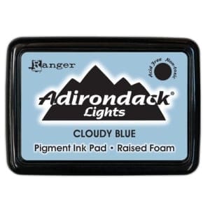 Adirondack Pigment Ink Pad Lights - Cloudy Blue