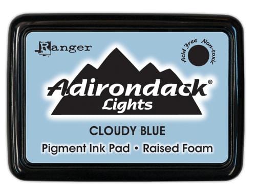 Adirondack Pigment Ink Pad Lights - Cloudy Blue AdirondackPigmentInkPadCloudyBlue Adirondack Pigment Ink Pad Lights - Cloudy Blue