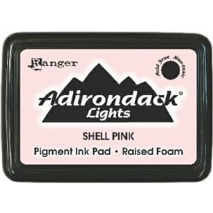 Adirondack Pigment Ink Pad Lights - Shell Pink