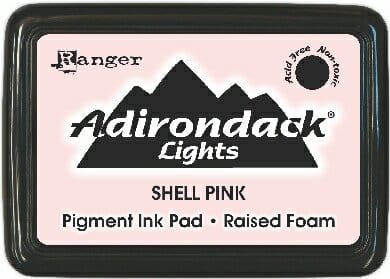 Adirondack Pigment Ink Pad Lights - Shell Pink AdirondackPigmentInkPadShellPink Adirondack Pigment Ink Pad Lights - Shell Pink