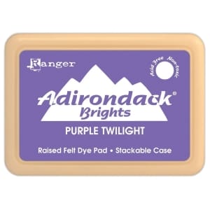 Adirondack Dye Ink Pad Brights - Purple Twilight