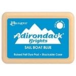 Adirondack Dye Ink Pad Brights - Sail Boat Blue