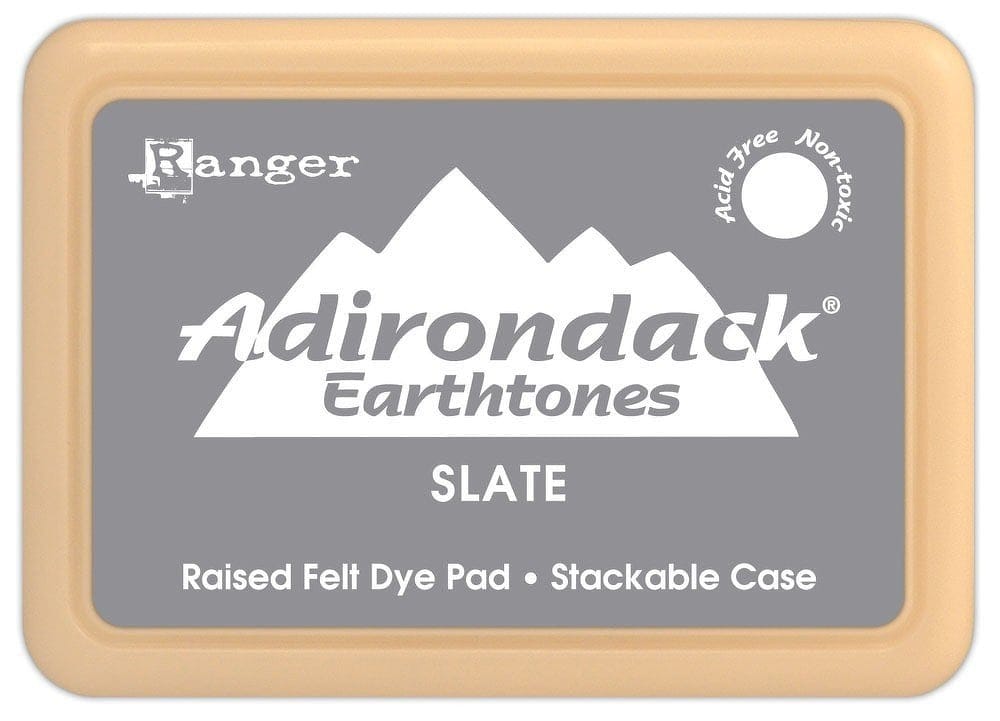 Adirondack Dye Ink Pad Earthtones - Slate AdirondackSlate Adirondack Dye Ink Pad Earthtones - Slate