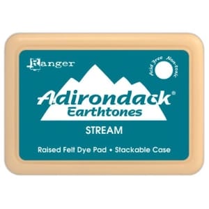 Adirondack Dye Ink Pad Earthtones - Stream