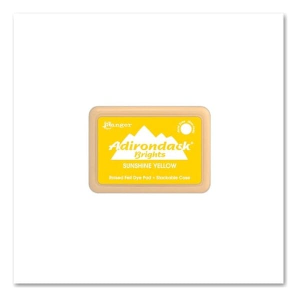 Adirondack Dye Ink Pad Brights - Sunshine Yellow