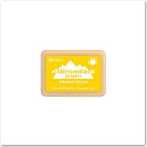 Adirondack Dye Ink Pad Brights - Sunshine Yellow
