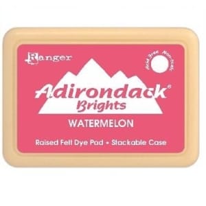 Adirondack Dye Ink Pad Brights - Watermelon