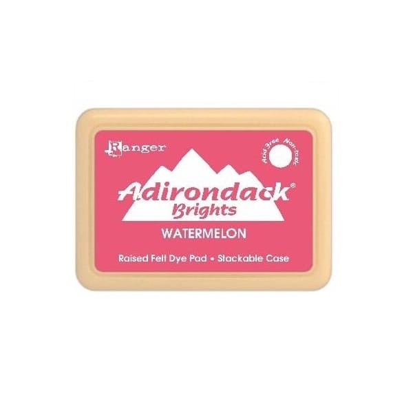 Adirondack Dye Ink Pad Brights - Watermelon