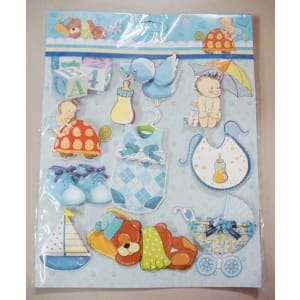 Baby Boy Dimensional Sticker