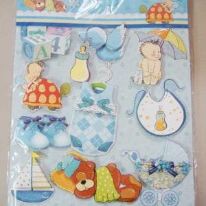 Baby Boy Dimensional Sticker