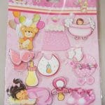 Baby Girl Dimensional Sticker