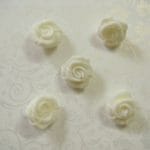 Felt Roses - Cream