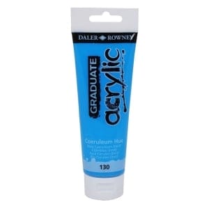Daler Rowney Graduate Acrylics Tube - Coeruluem Hue