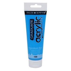 Daler Rowney Graduate Acrylics Tube - Coeruluem Hue
