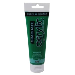Daler Rowney Graduate Acrylics Tube - Emerald