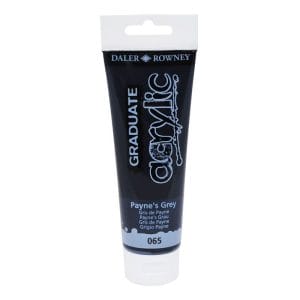 Daler Rowney Graduate Acrylics Tube - Paynes Grey