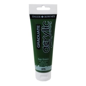 Daler Rowney Graduate Acrylics Tube - Sap Green