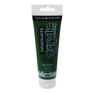 Daler Rowney Graduate Acrylics Tube - Sap Green