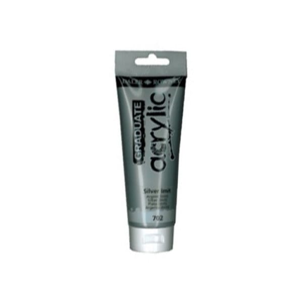 Daler Rowney Graduate Acrylics Tube - Silver