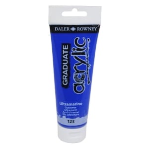 Daler Rowney Graduate Acrylics Tube - Ultramarine Blue
