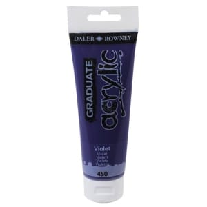 Daler Rowney Graduate Acrylics Tube - Violet