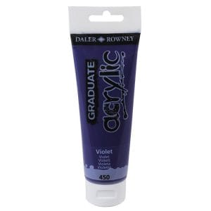 Daler Rowney Graduate Acrylics Tube - Violet