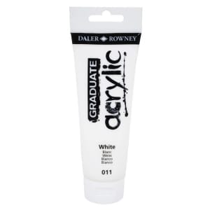 Daler Rowney Graduate Acrylics Tube - White