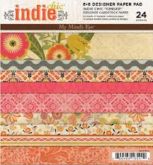 My Minds Eye - Indie Chic Collection - Ginger - 6x6 Paperpack Ginger My Minds Eye - Indie Chic Collection - Ginger - 6x6 Paperpack