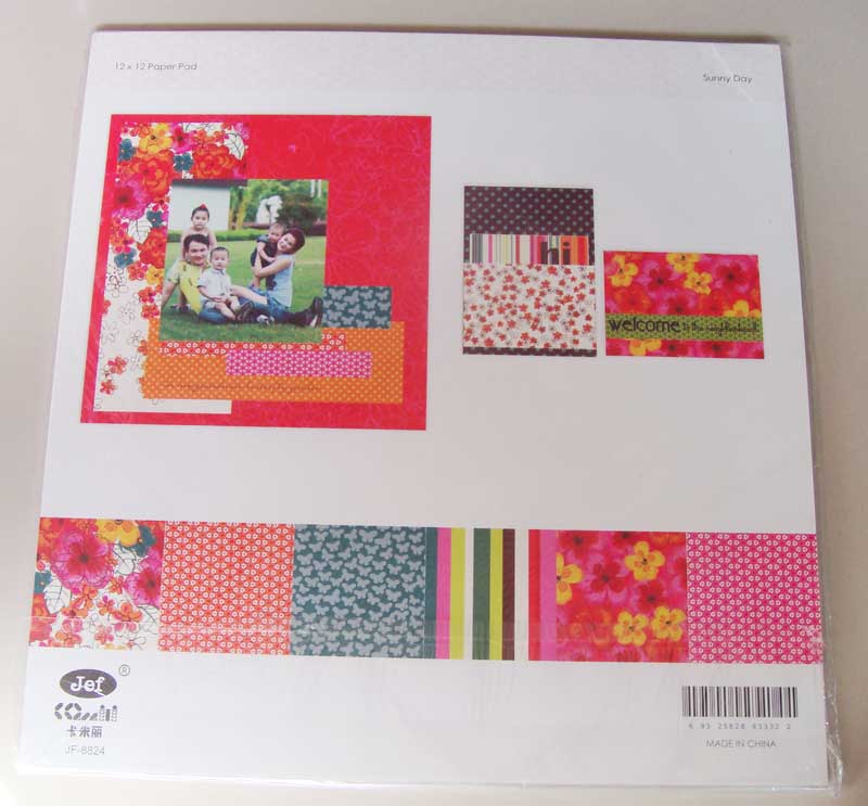 Sunny Day 12 by 12 Paper JefSunnDayPaper1 JefSunnDayPaper1